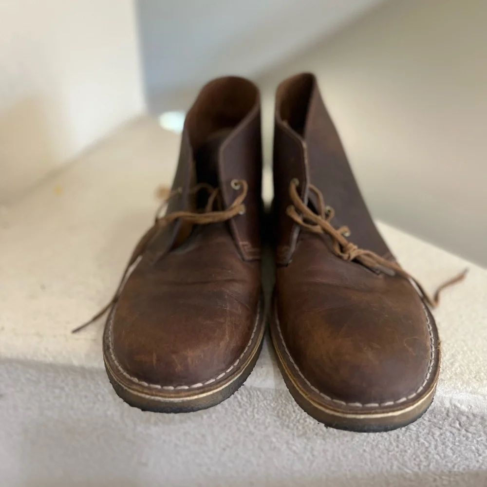 Clarks Original Desert Boot Evo Beeswax Leather boots Men’s Size 16
